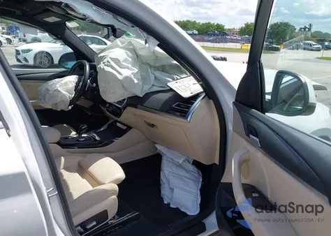 2022 BMW X3 Sdrive30I z USA, uszkodzony, nr VIN 5UX43DP03N9L39942